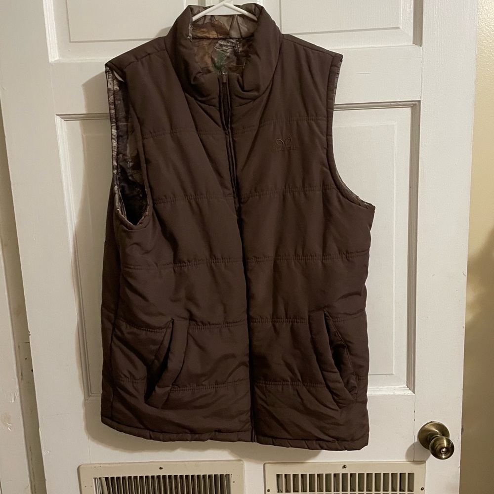 Realtree Puffy Reversible Vest